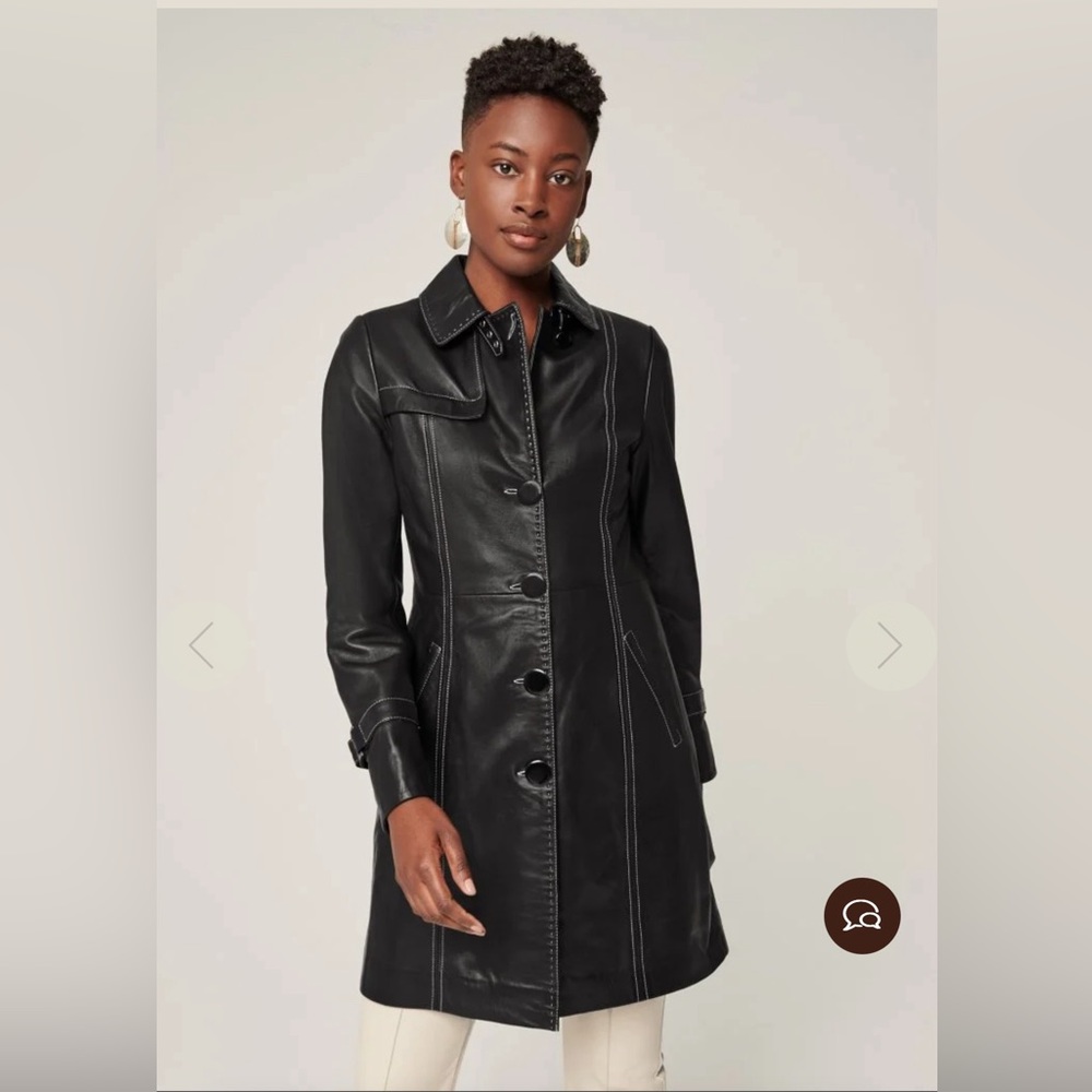 Overland MIA Trench coat with contrast Stich